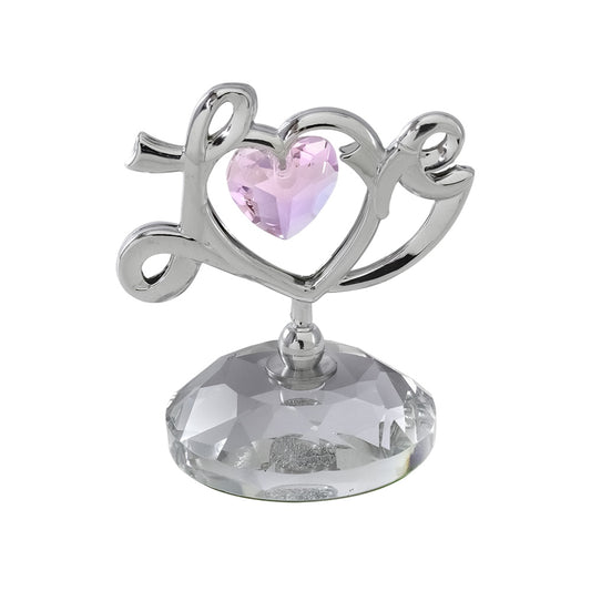 Personalized Love Crystal – Elegant Engraved Wedding Favor